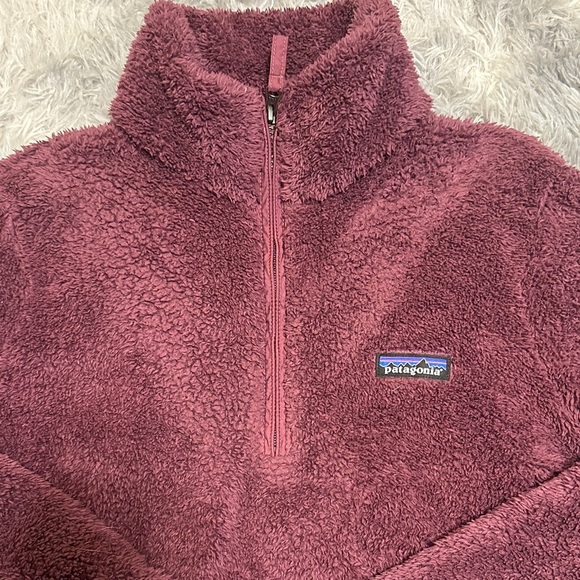 Patagonia Maroon Half-Zip Pullover - Picture 2 of 4